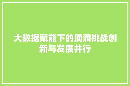 大数据赋能下的滴滴挑战创新与发展并行  第1张