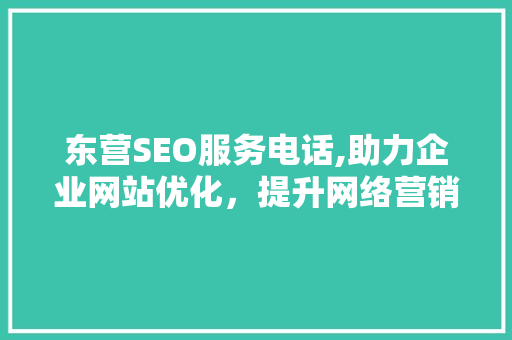 东营SEO服务电话,助力企业网站优化，提升网络营销效果